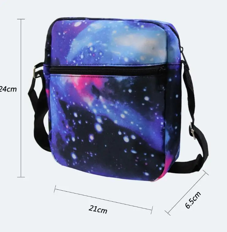 3pcs CR7 Lightweight School & Travel Backpacks Set