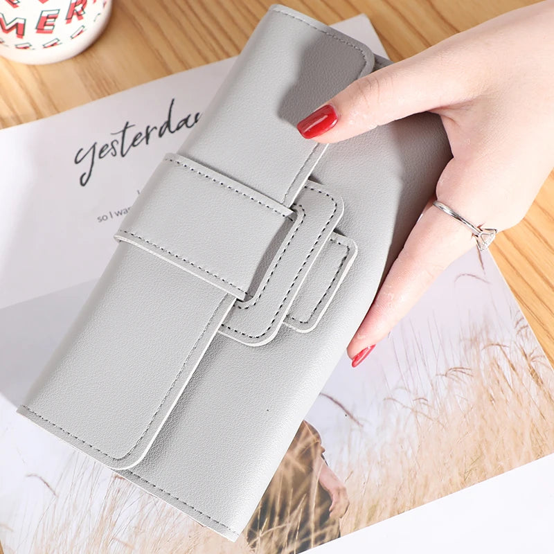 Large Capacity Clutch & Coin Purse for Ladies