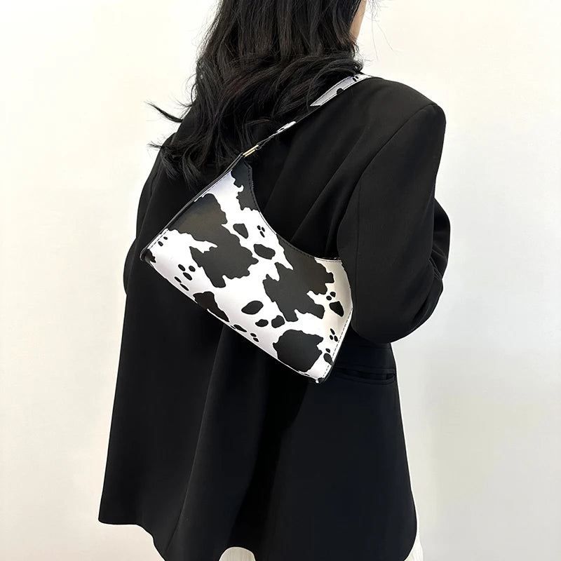 PU Leather Underarm Tote