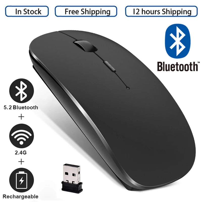 Silent Bluetooth Optical Mouse