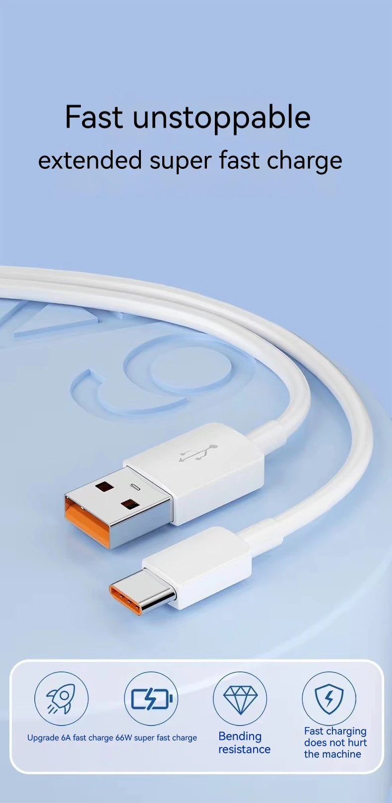 USB-C Cable for Xiaomi & Samsung
