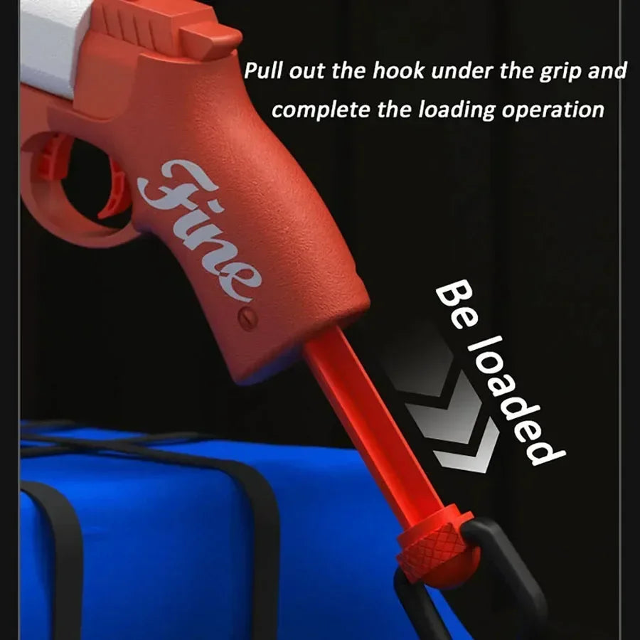 . Kids Soft Bullet Pistol – Outdoor Shooting Game Blaster Toy