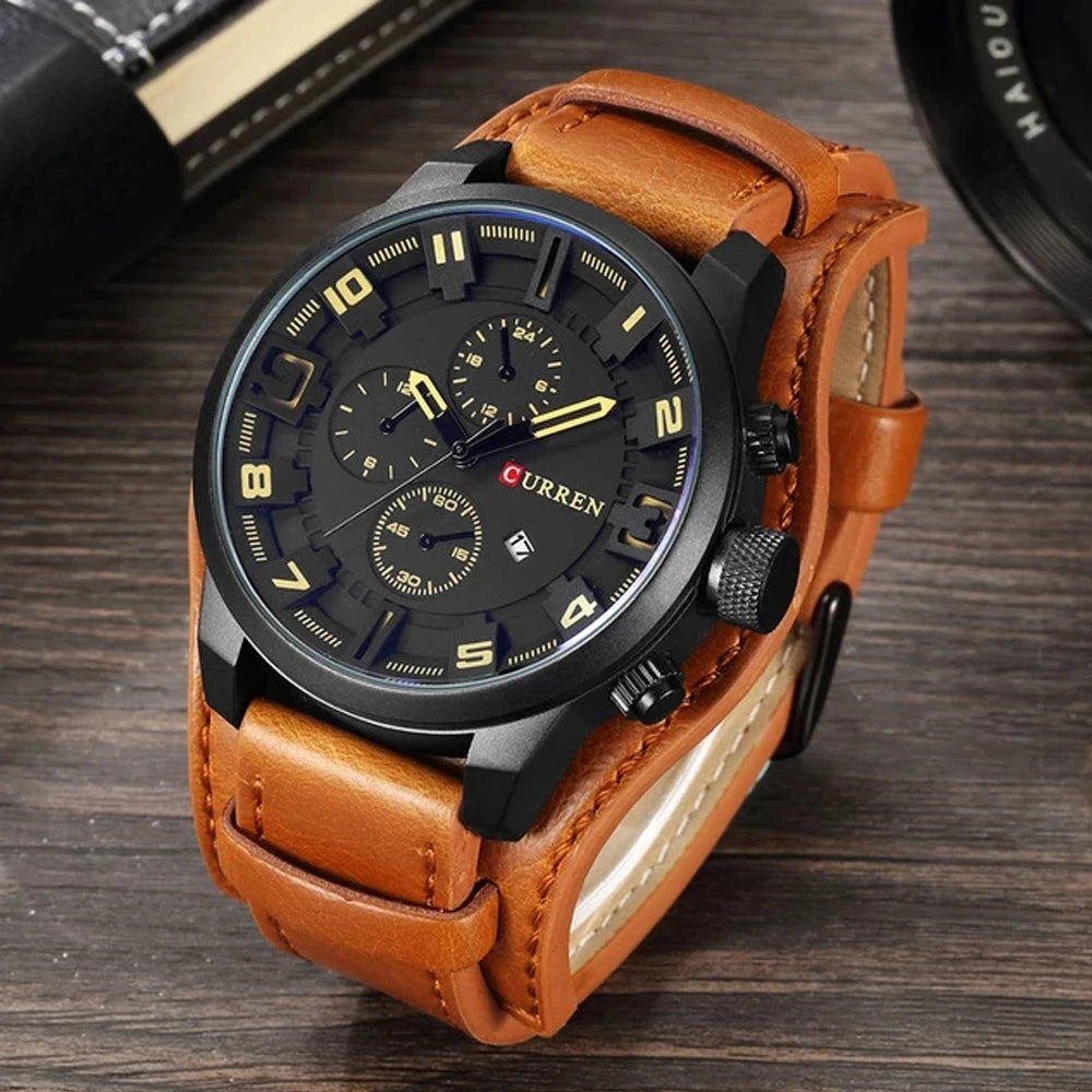 A luxury men’s watch