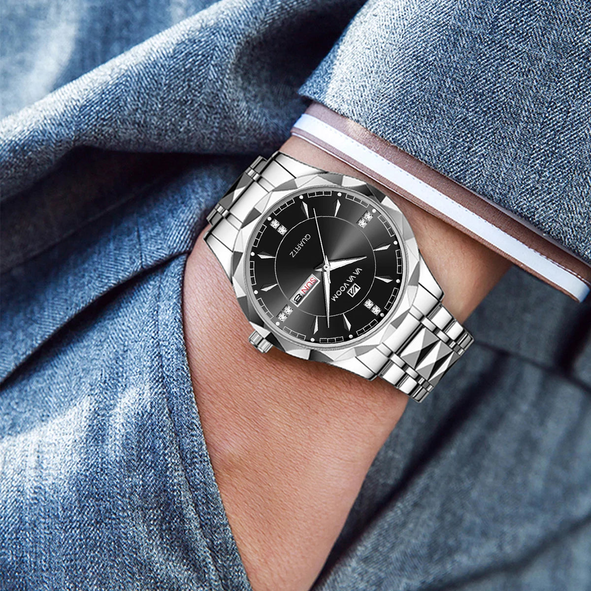 “A luxury watch that is resistant to echo and water