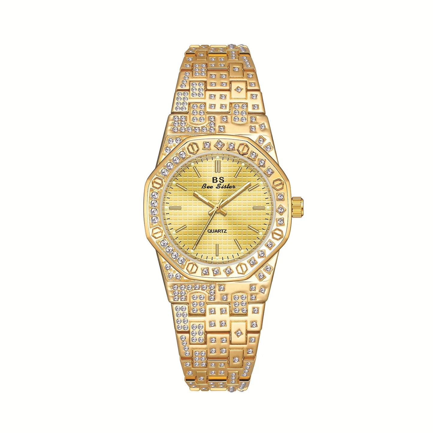 UTHAI Waterproof Metal Quartz Watch