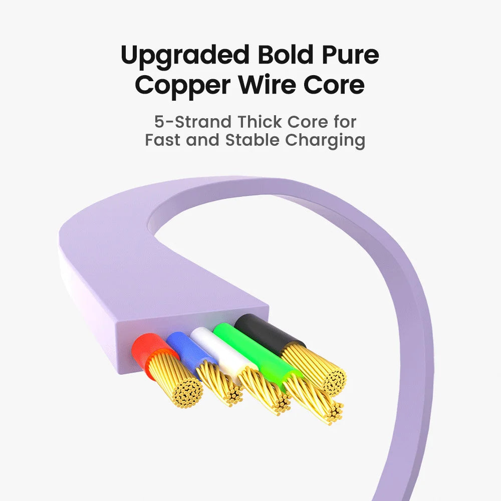 Retractable PD Fast Charge Cable