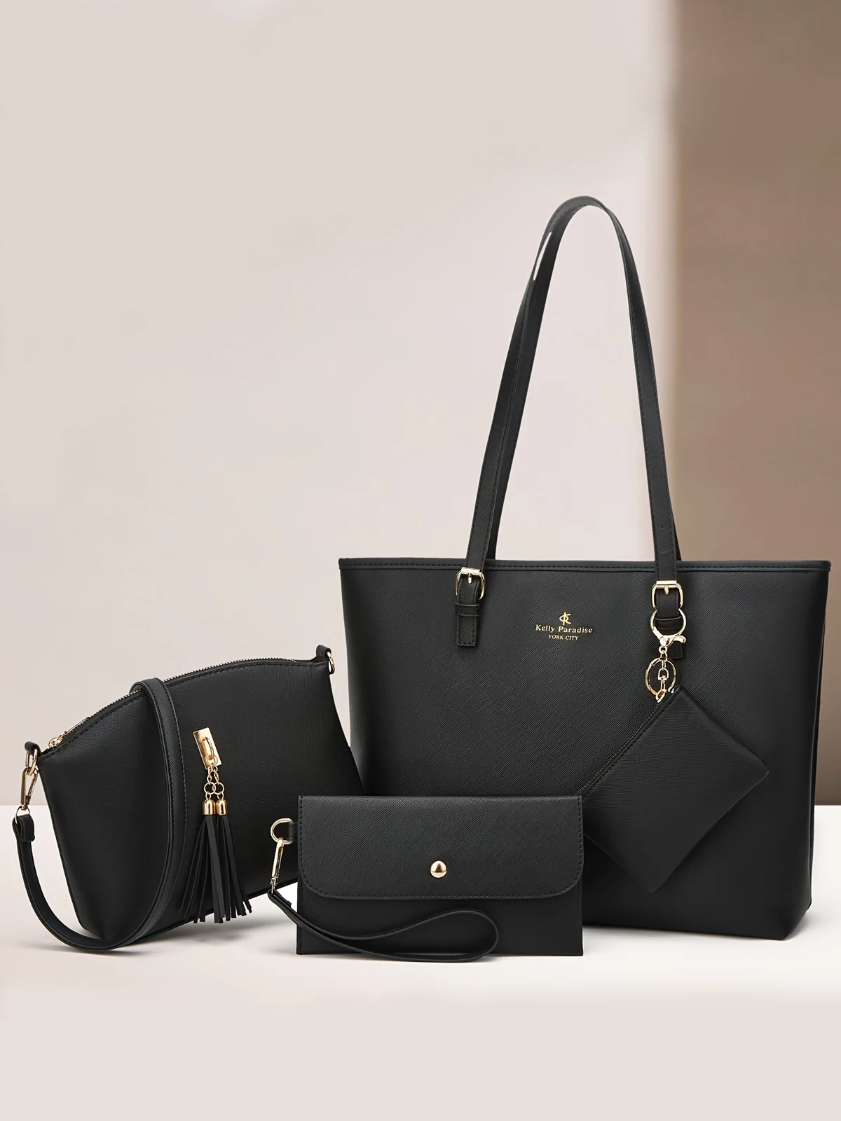 Large Capacity Mother & Child 4-Piece Tote Set