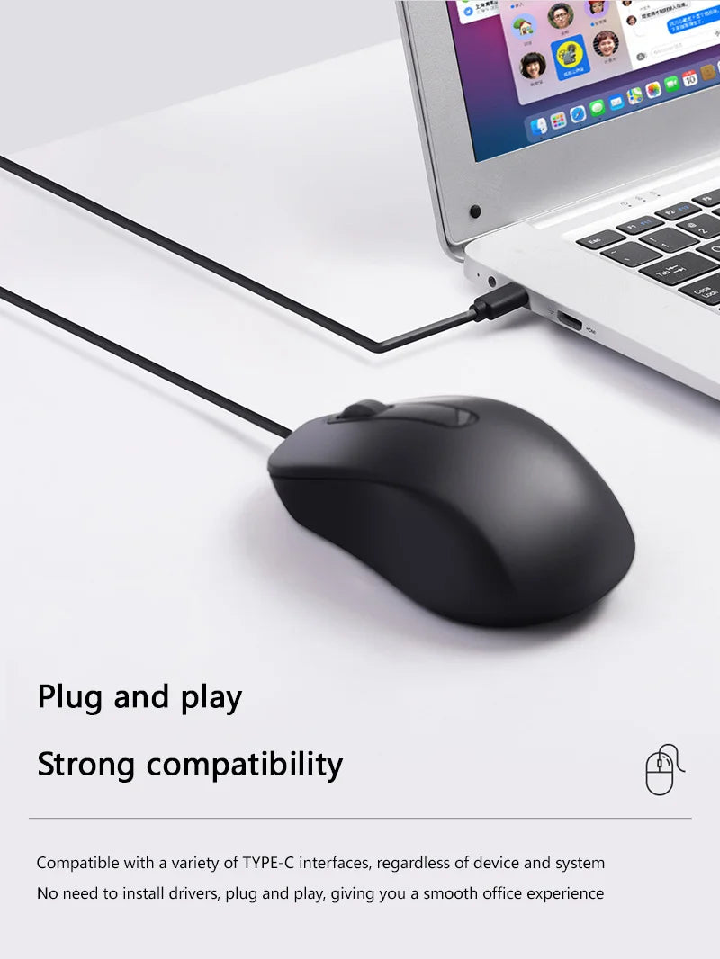 Xiaomi Wired Silent Mouse