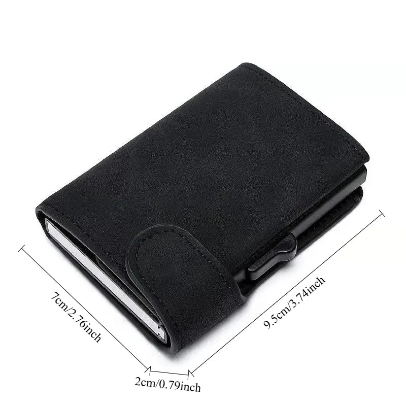Anti-Theft Metal Business Card Box & Credit Card Holder