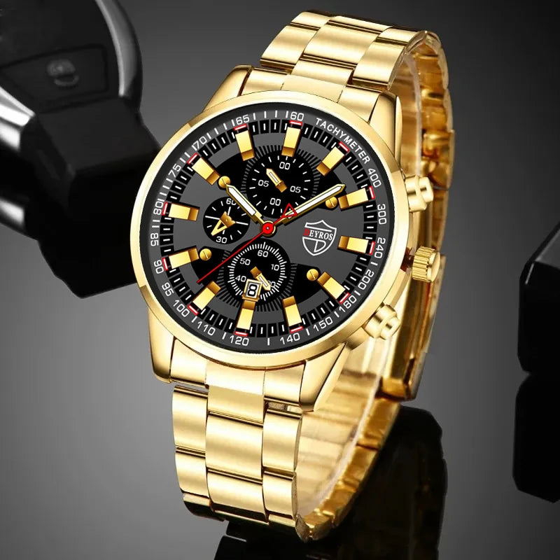 Men's Luxury Stainless Steel Watch