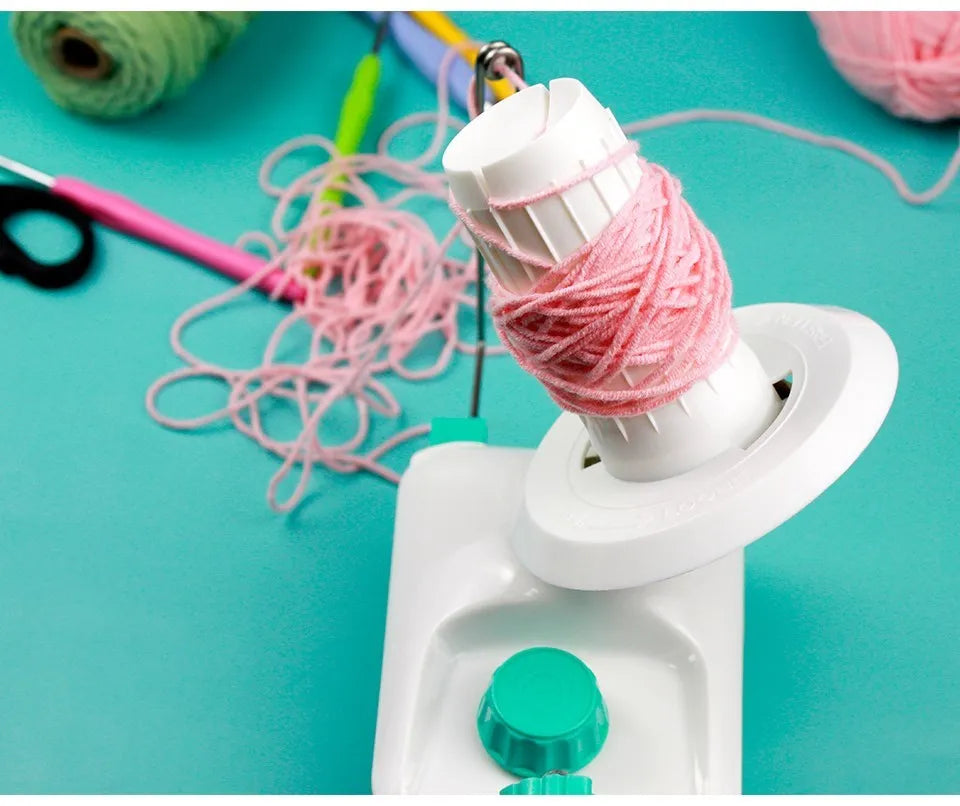 Manual Wool Ball Winder – Hand Operated Yarn Swift for Knitting