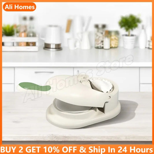 2-in-1 Dumpling & Momo Molding Machine – DIY Manual Press.