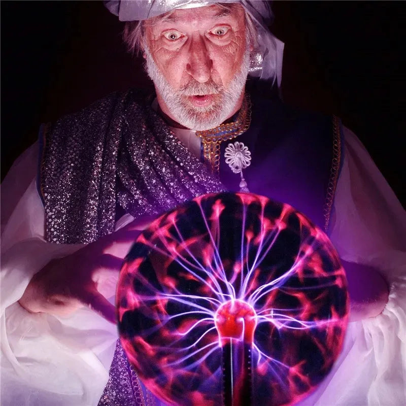 3-6 Inch LED Plasma Light for Bedroom Decor and Kids Gifts.