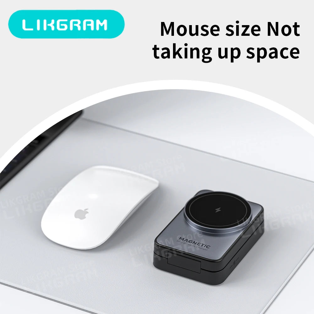 Magnetic 3-in-1 Charger for iPhone, AirPods & Apple Watch