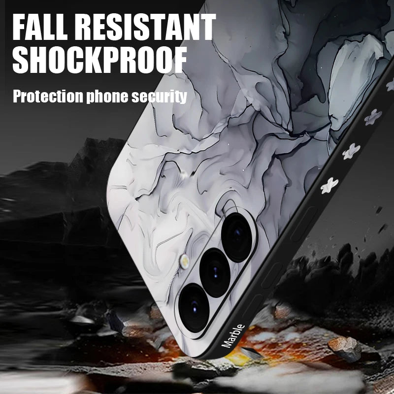 Colorful Marble Cover – Samsung