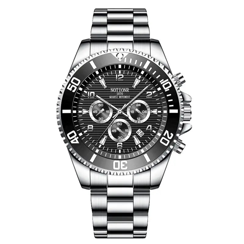 Men's Sports Quartz Business Watch