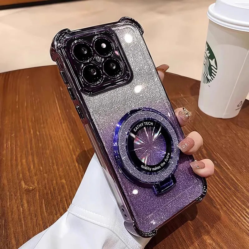 Luxury Glitter Bracket Cover – Xiaomi Redm