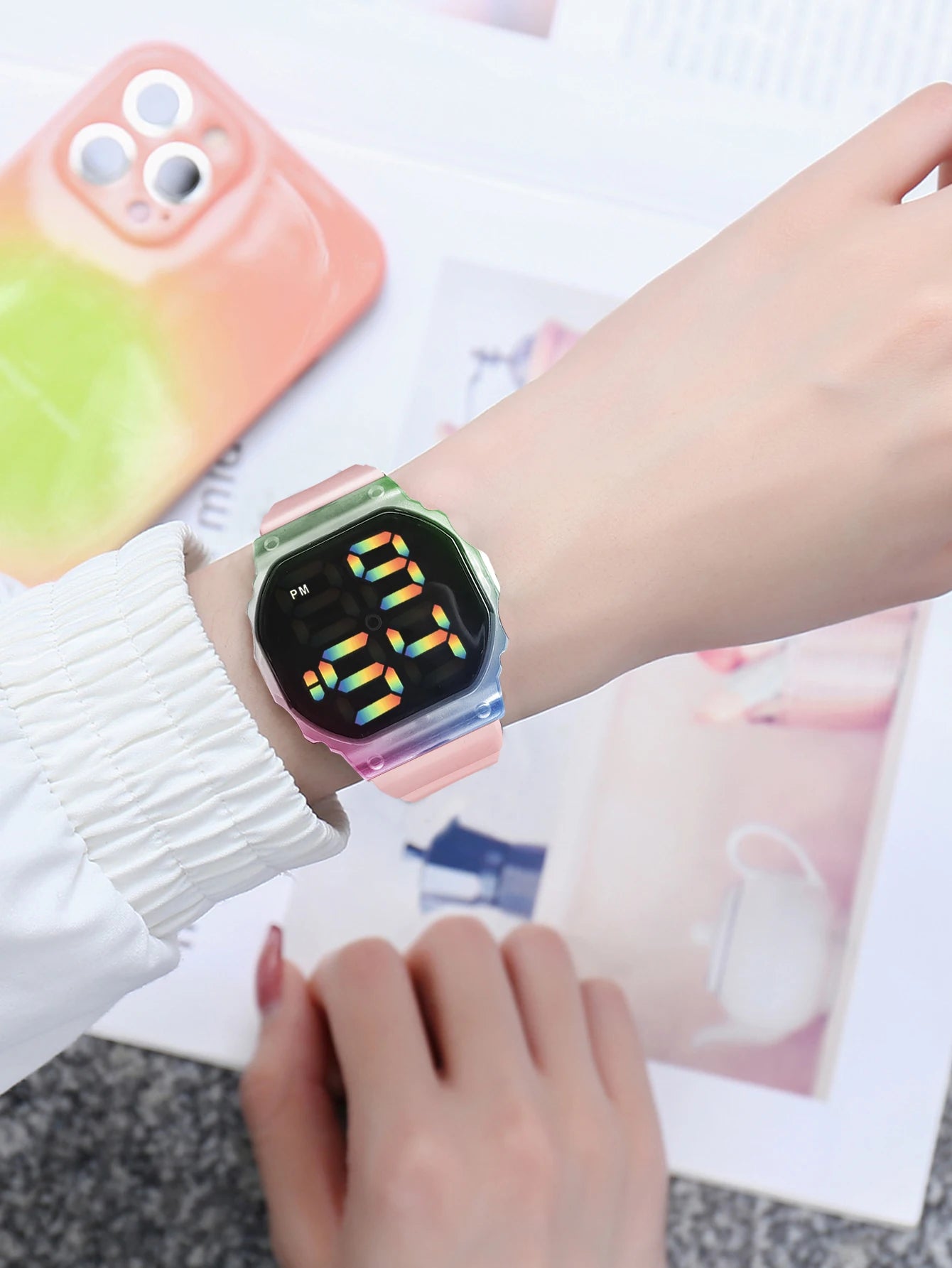 Kids LED Sports Watch Set