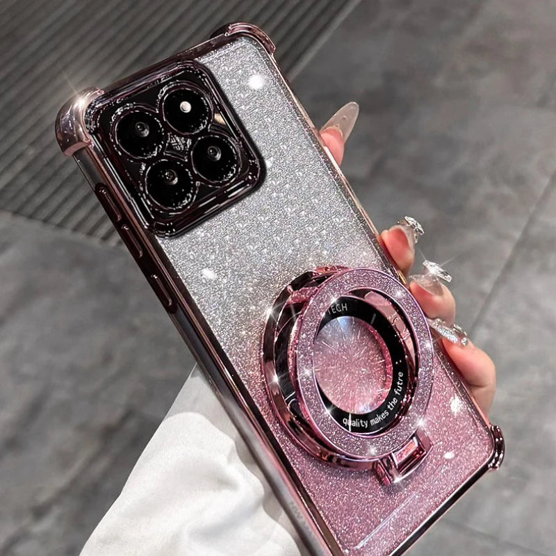 Luxury Glitter Bracket Cover – Xiaomi Redm