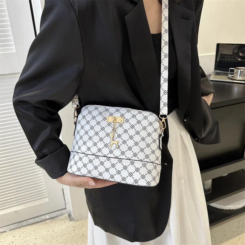 PU Leather Deer Pendant Bag