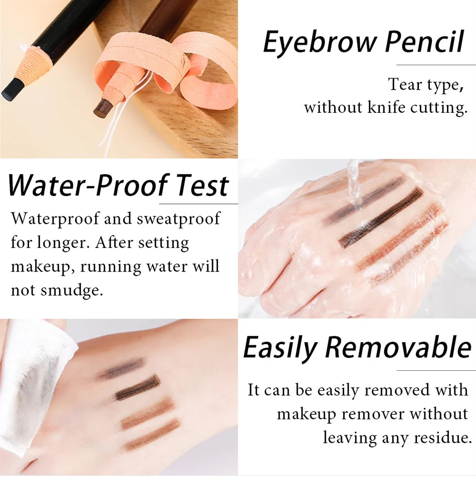 “Waterproof Eyebrow Pencil – Long-Lasting Lift”