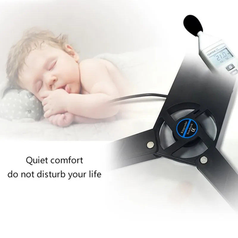 USB Fan Cooler Stand