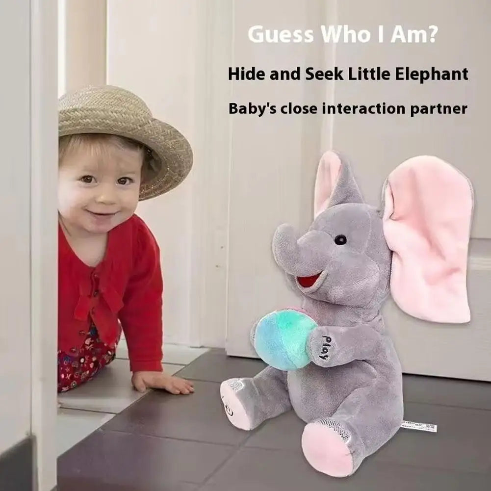 "Musical Elephant Plush Toy for Babies