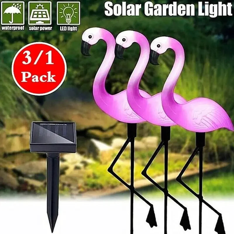 ChatGPT ha detto: "LED Solar Flamingo Light