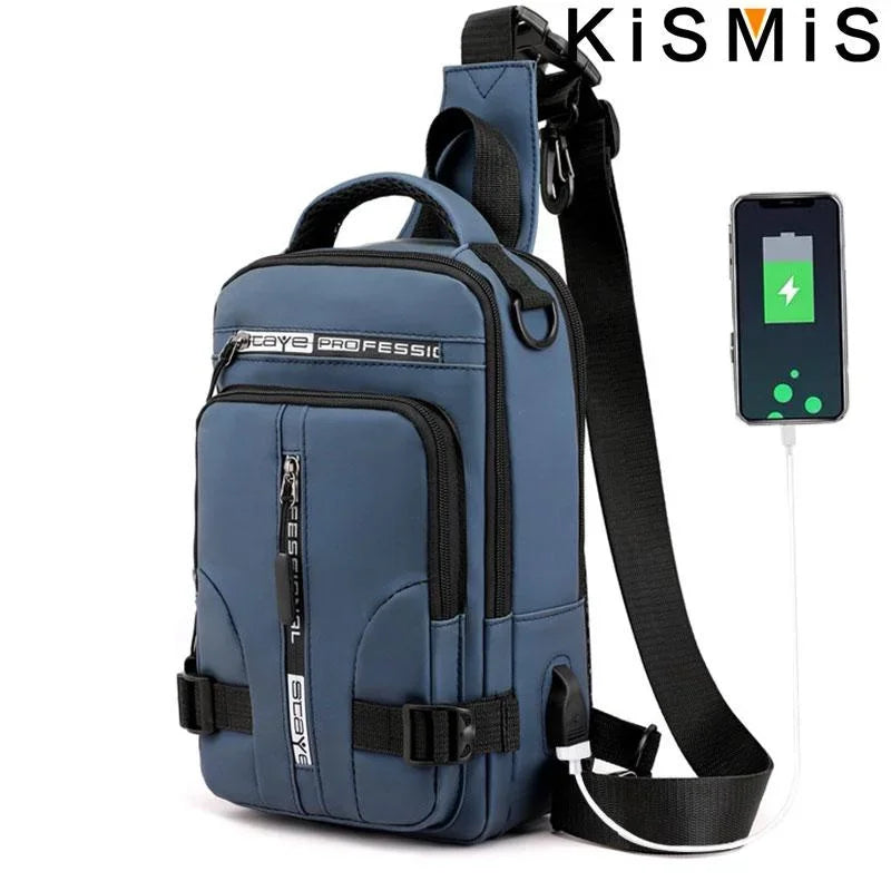 Casual Crossbody Shoulder & Chest Bag for Men