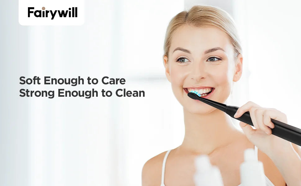 Fairywill FW-507 Sonic Toothbrush – Rechargeable & Waterproof