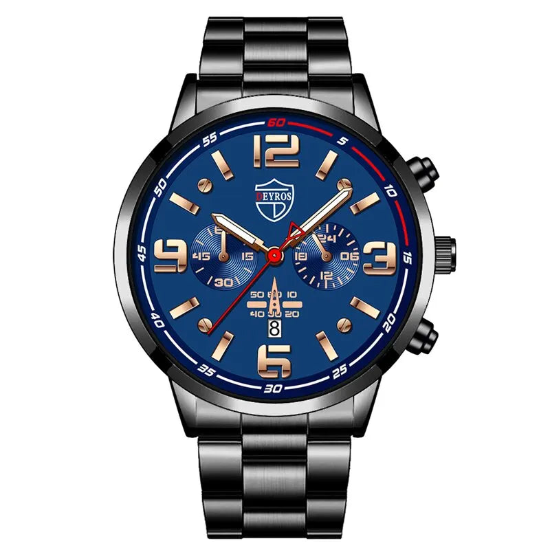 Men's Stainless Steel Business Watch