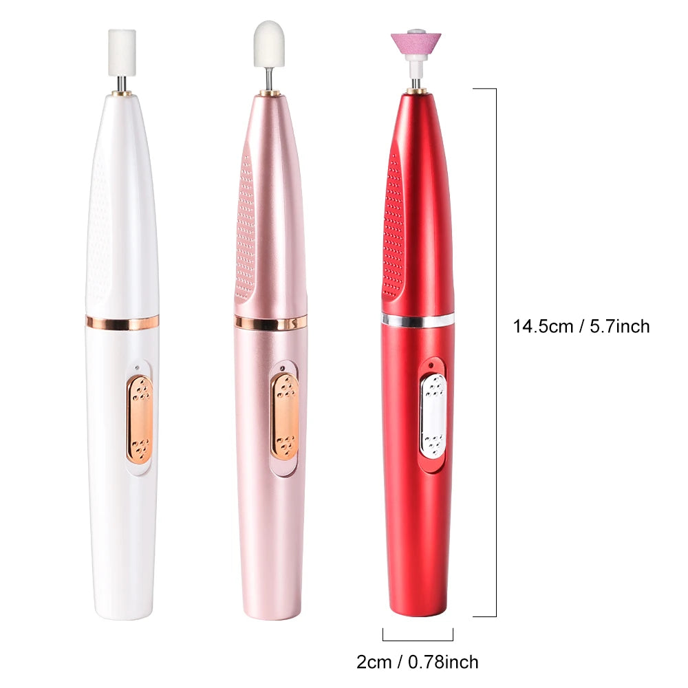 Professional Electric Nail Drill – Rechargeable Manicure Kit