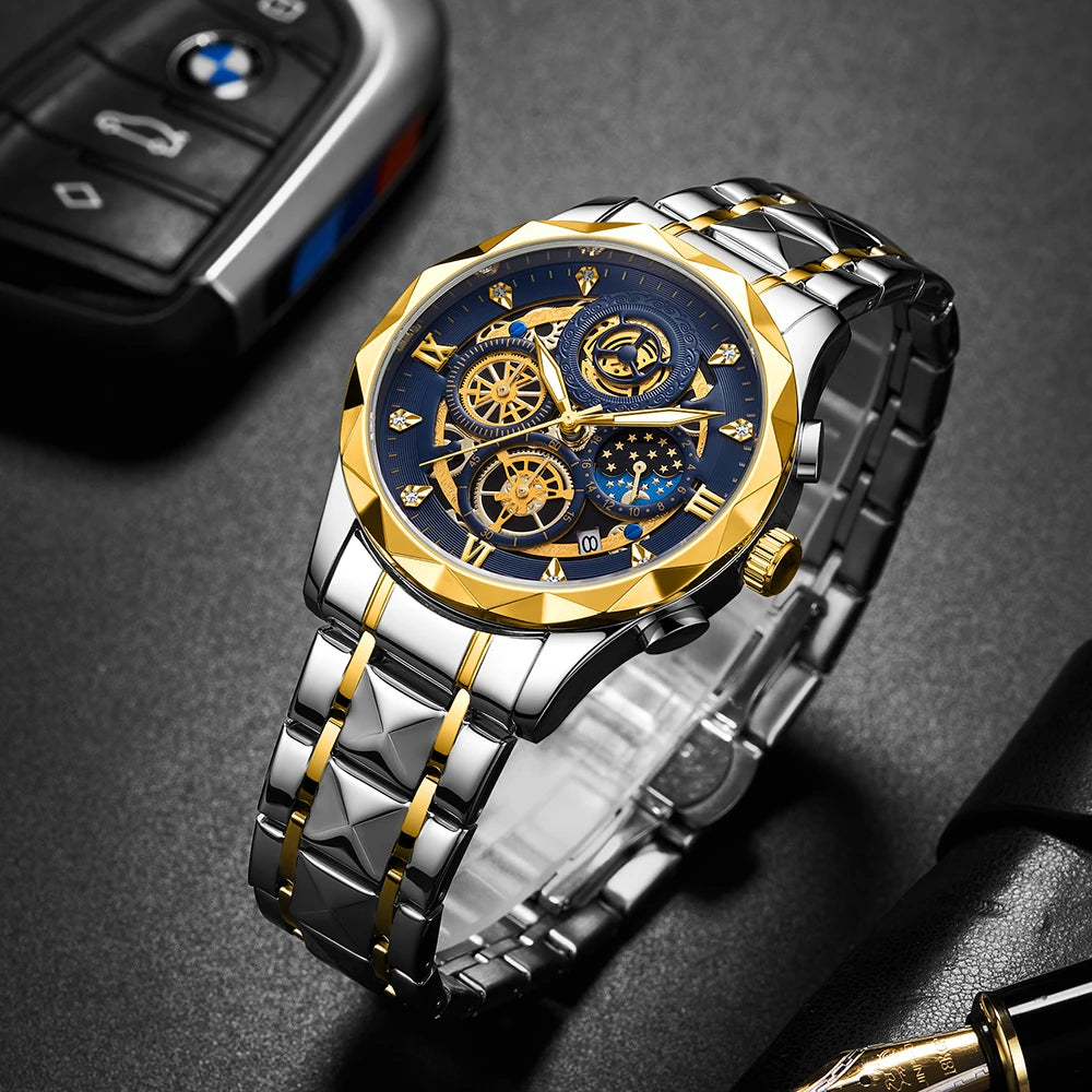 Men's Waterproof Luminous Quartz Watch