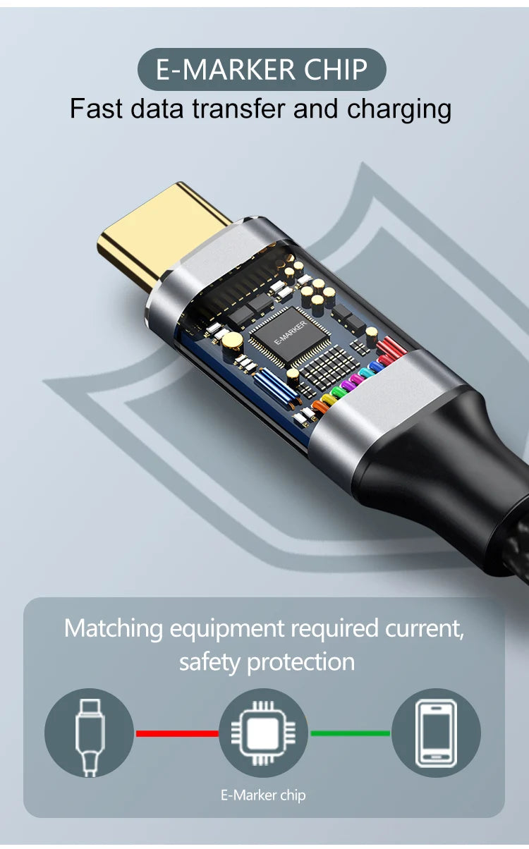 Fast Charge & Video USB-C Cable