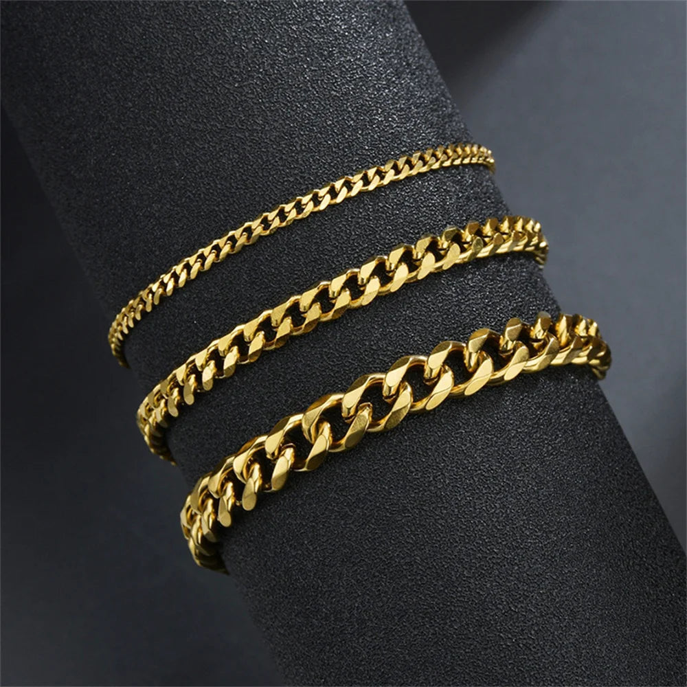 3-7mm Stainless Steel Bracelet