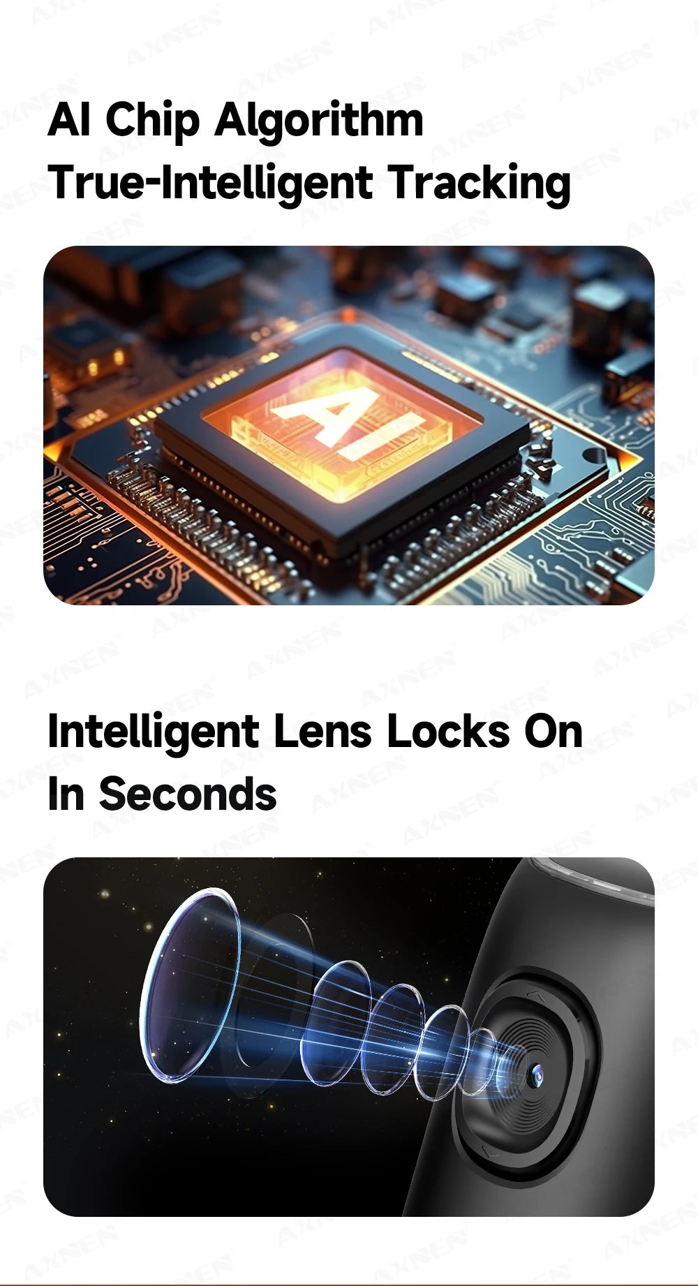 AI 360° Desktop Tracking Phone Holder