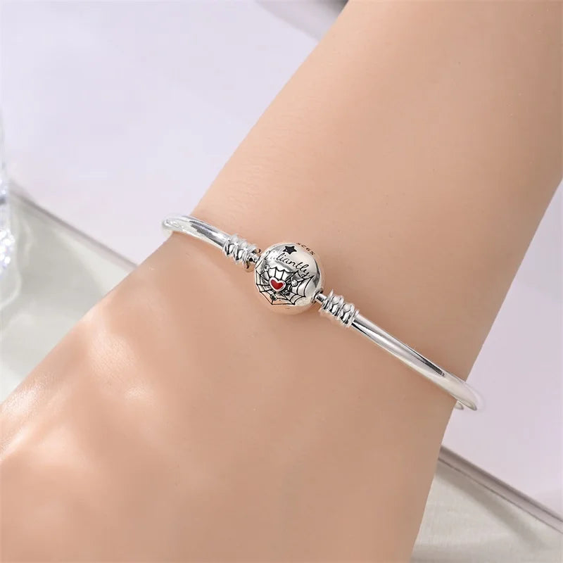 925 Sterling Silver Charm Bracelet for Women”