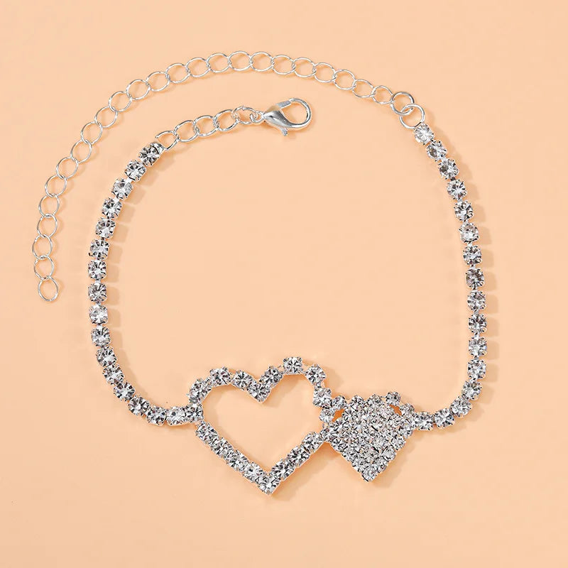 Luxury Rhinestone Chain Anklet for Women