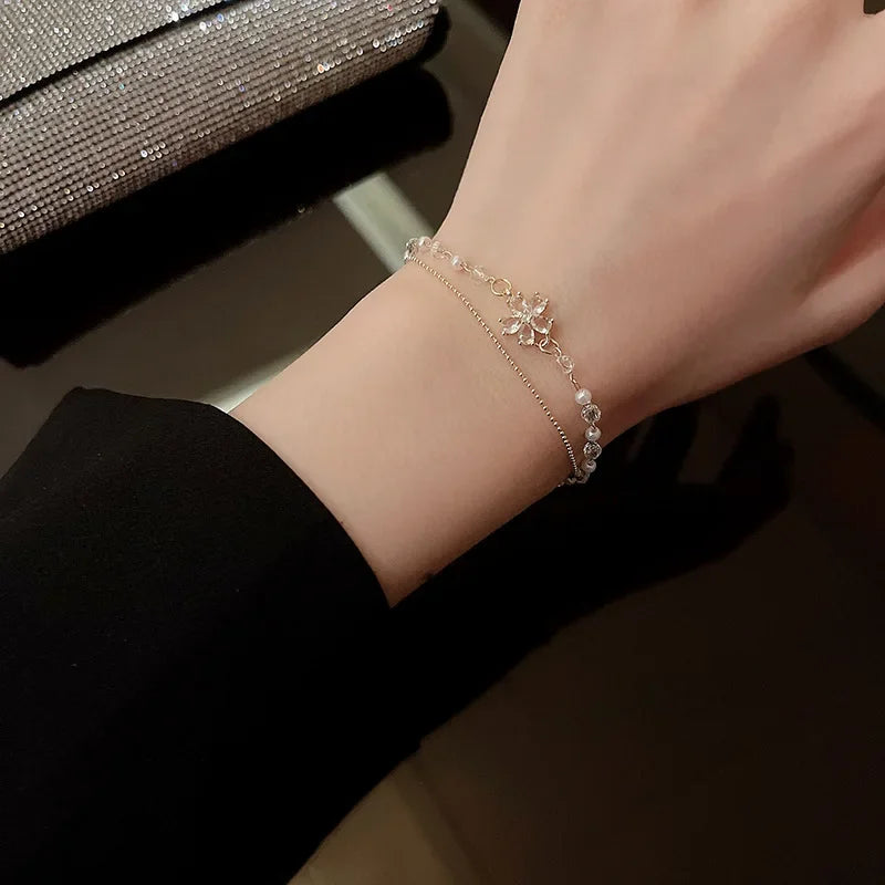 “Gold Stainless Steel Star Bracelet”