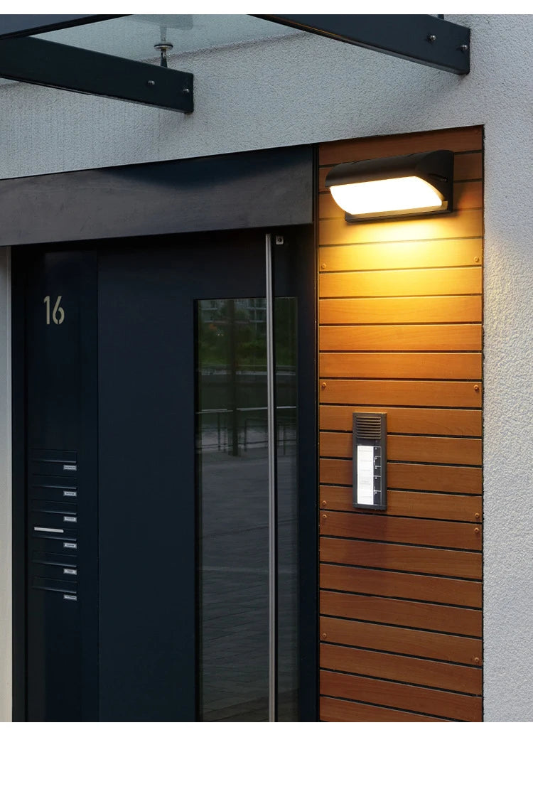 LED Porch & Garden Wall Lamp – Weatherproof Outdoor Lighting