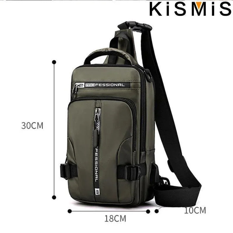 Casual Crossbody Shoulder & Chest Bag for Men