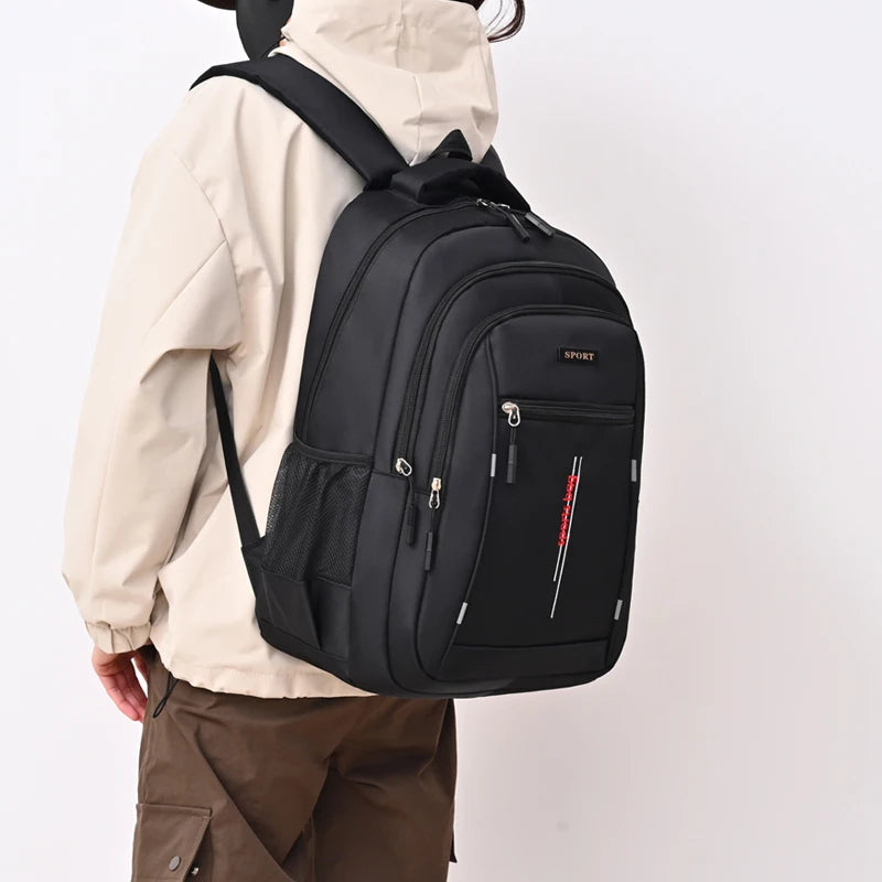 Casual Oxford Student Backpack