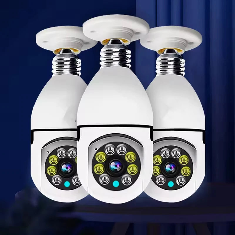 Smart WiFi Bulb Camera