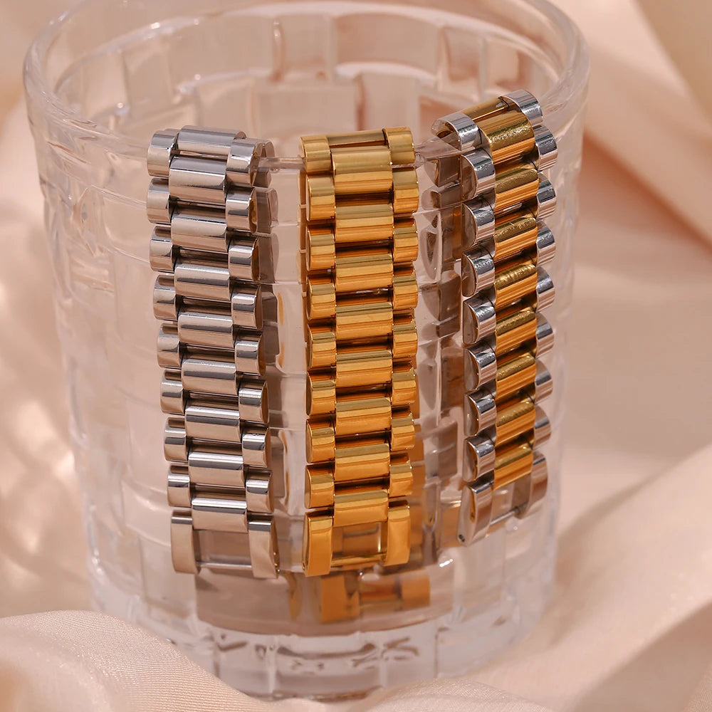 Gold-Plated Detachable Bracelet