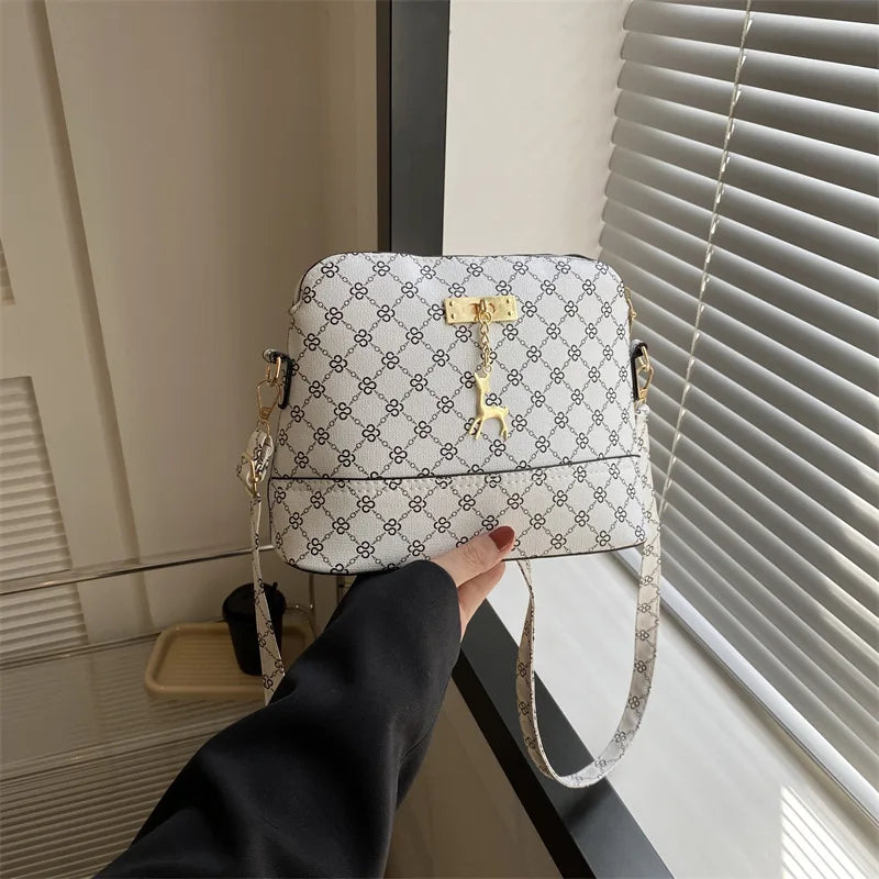 PU Leather Deer Pendant Bag