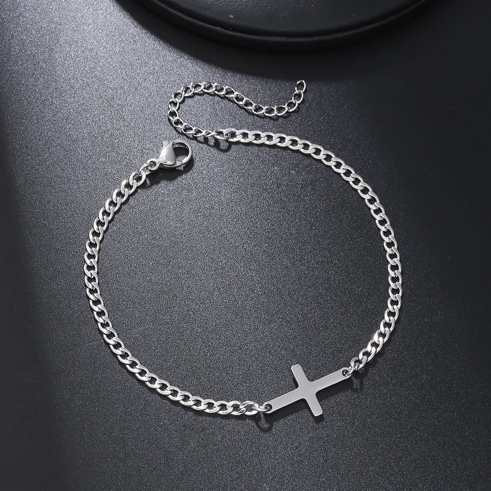 Men’s Hip Hop Silver Bracelet