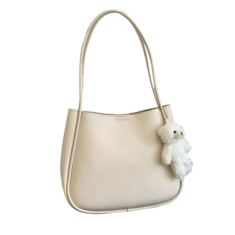 Bear Pendant Shoulder Bag