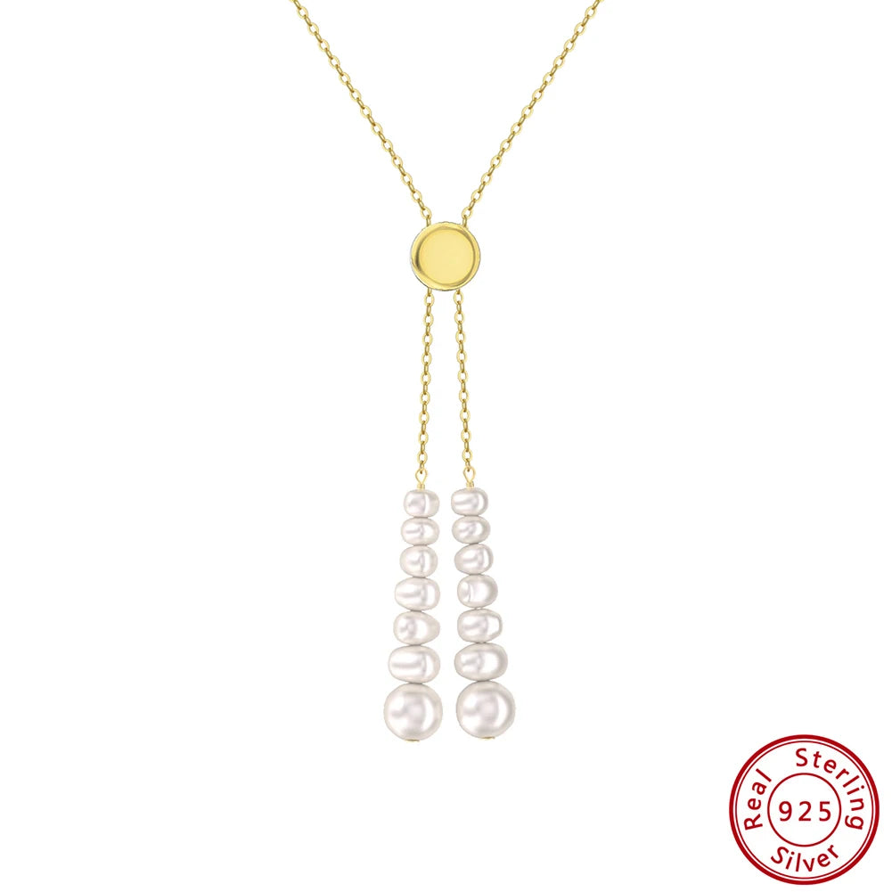 KISS MANDY 925 Silver 18K Gold Diamond-Cut Rope Necklace