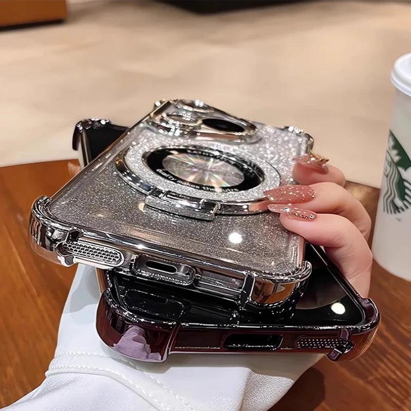 Luxury Glitter Bracket Cover – Xiaomi Redm