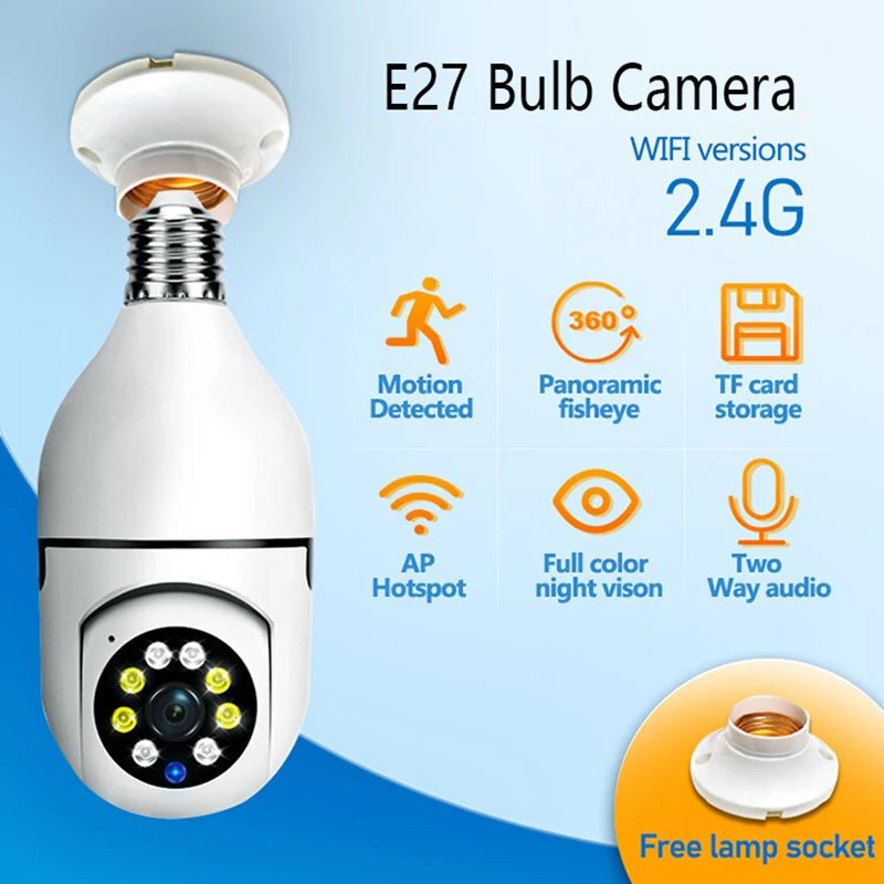 E27 Mini Security Cam